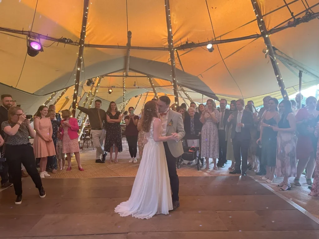 Colchester DJ first dance - professional wedding DJ Essex