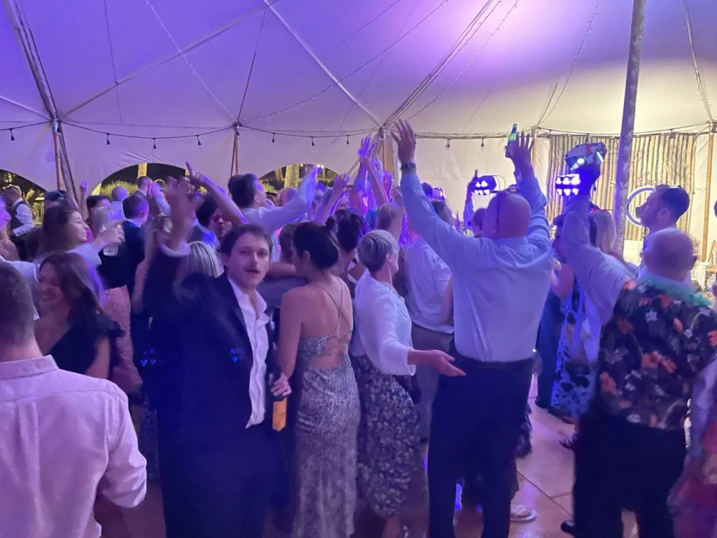 Packed dancefloor - Colchester professional DJ entertainment